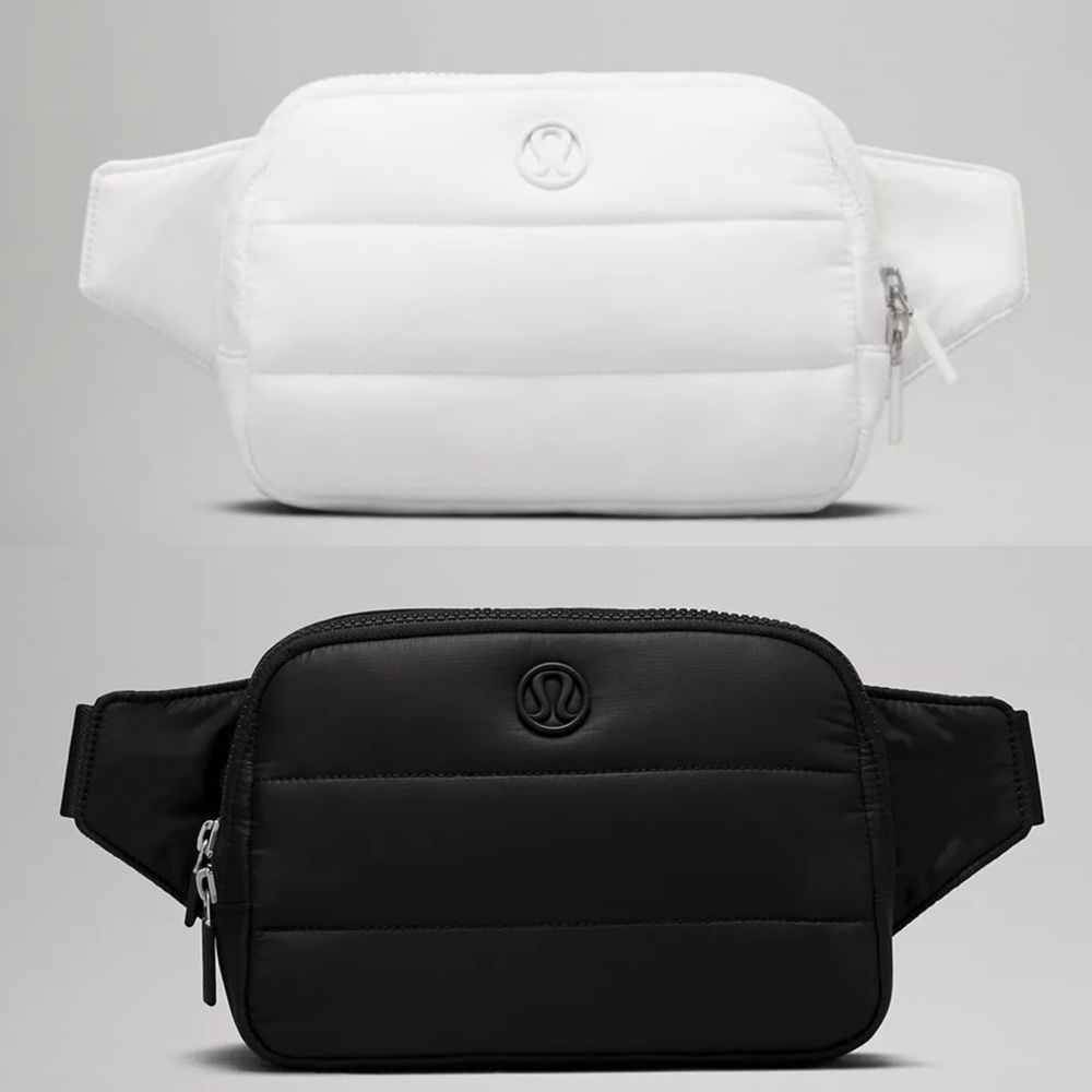 Lululemon Everywhere Belt Bag Wunder Puff, White or Black